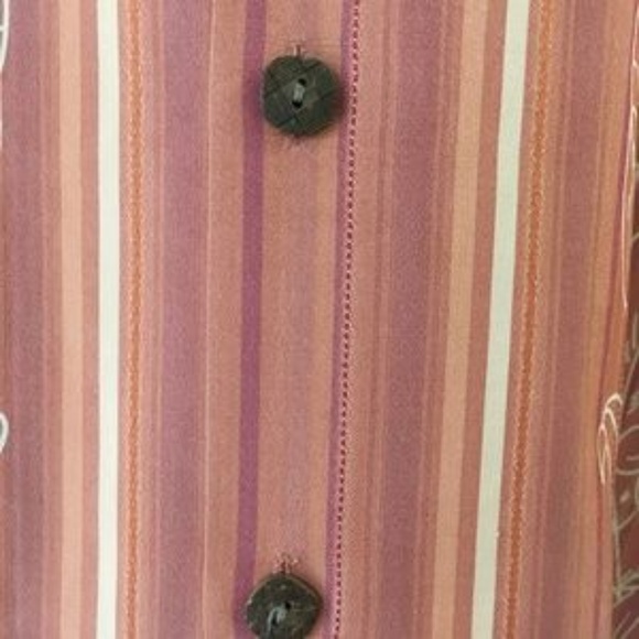 Joseph & Feiss Sz L Silk Printed Men Casual Shirt - Picture 3 of 7